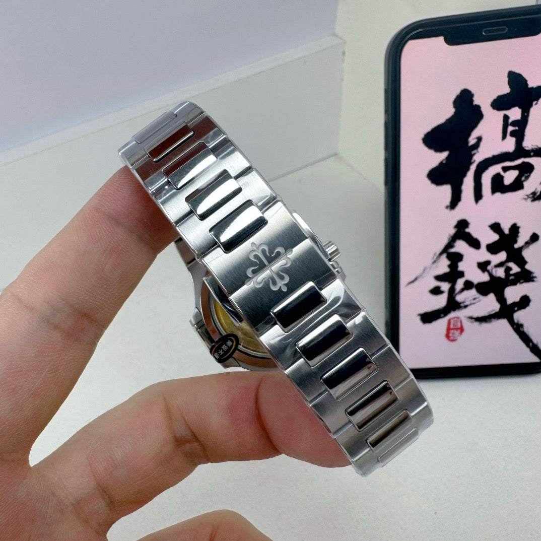 Silver Blue Watch