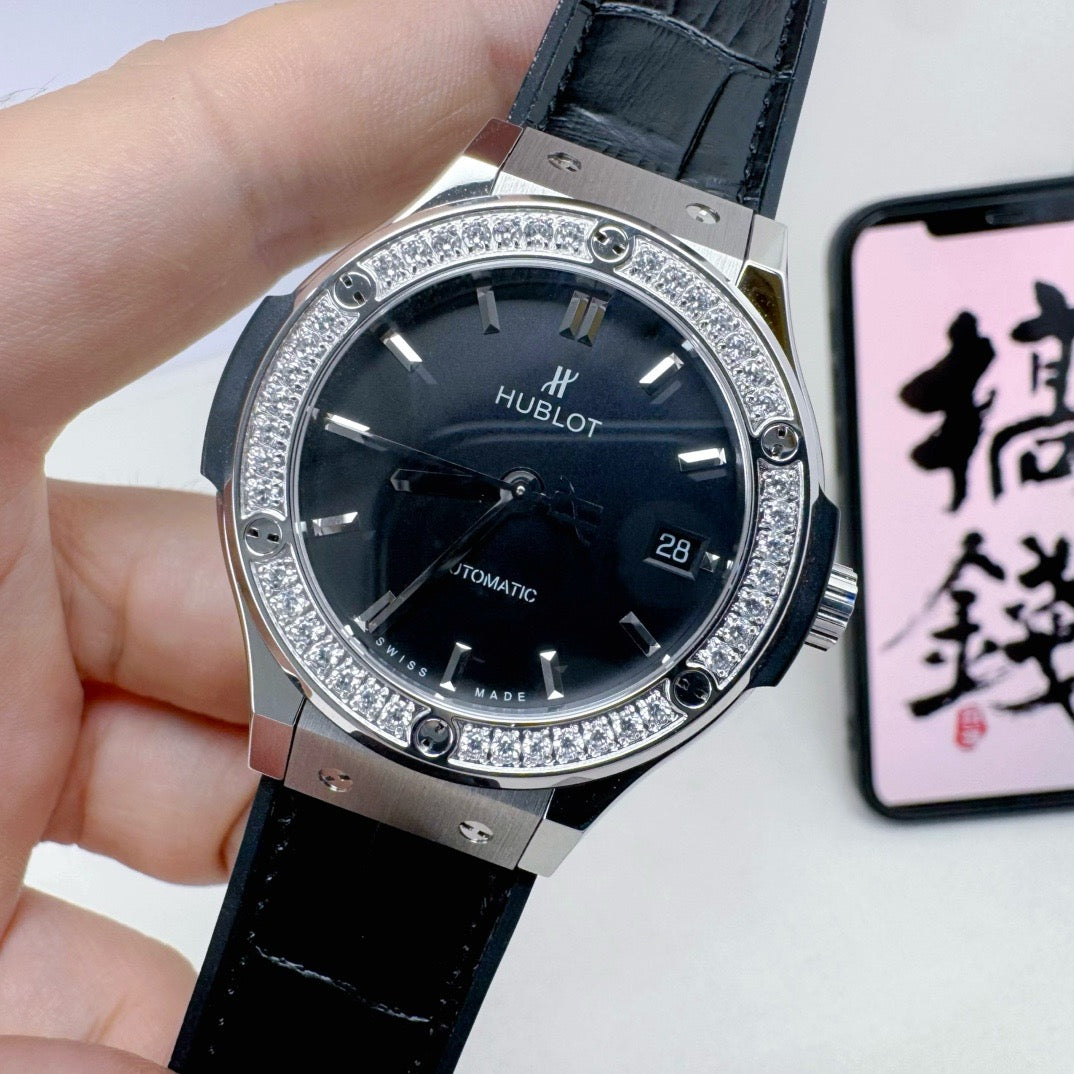 Black Silver Watch