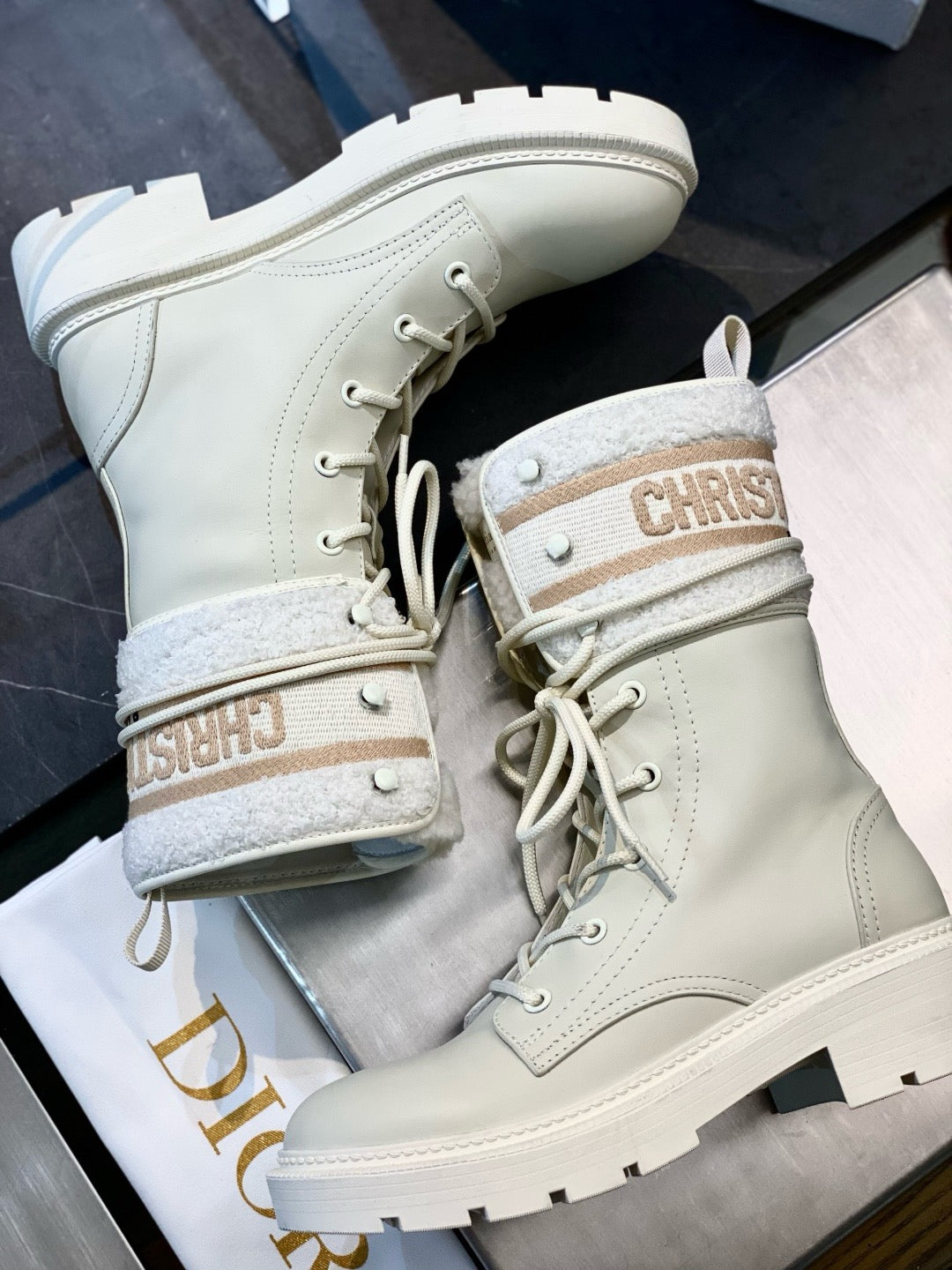 Black and White Shoes