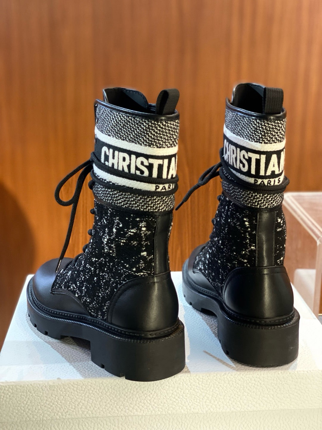 Black and Grey Shoes