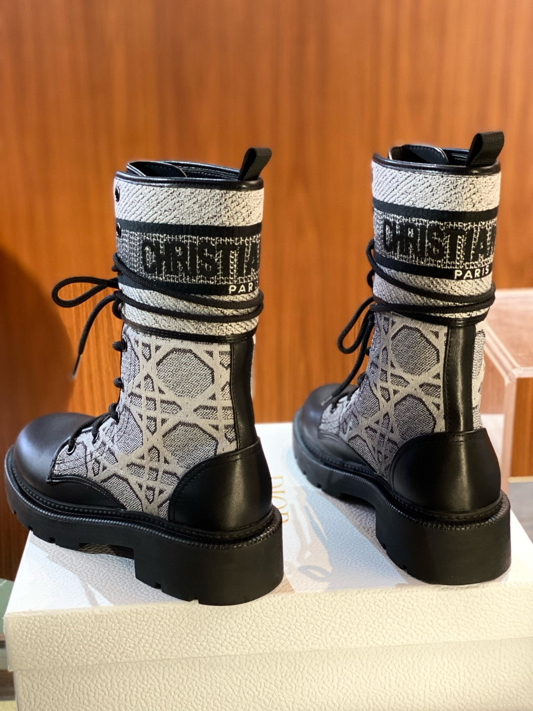 Black and Grey Shoes