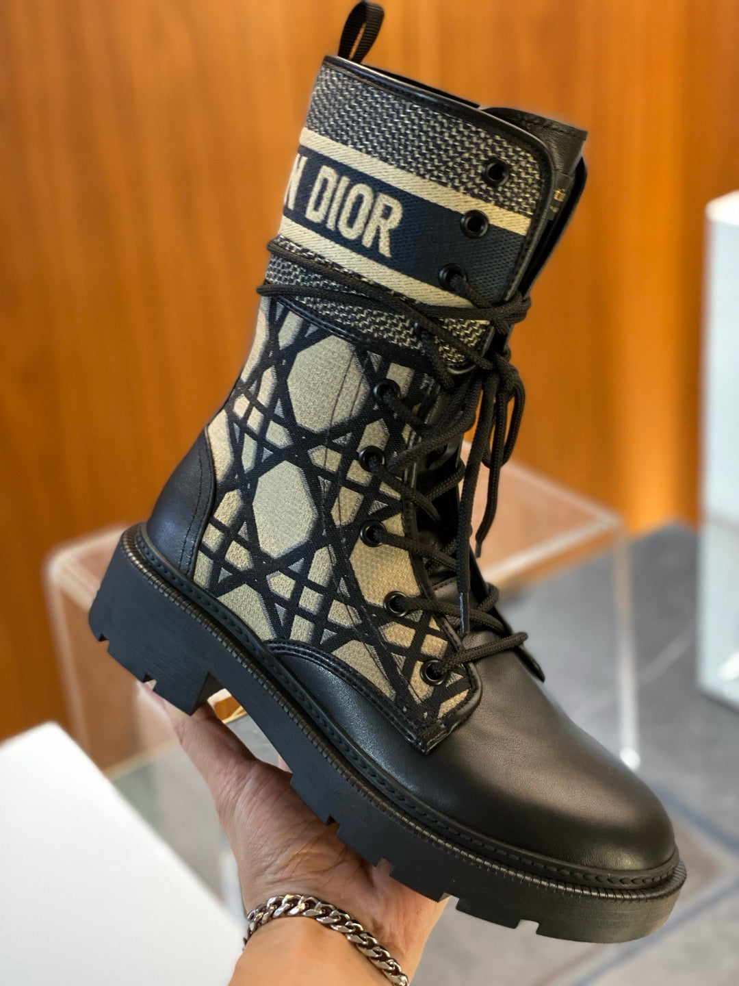 Black Beige Shoes - FashionHype.xyz
