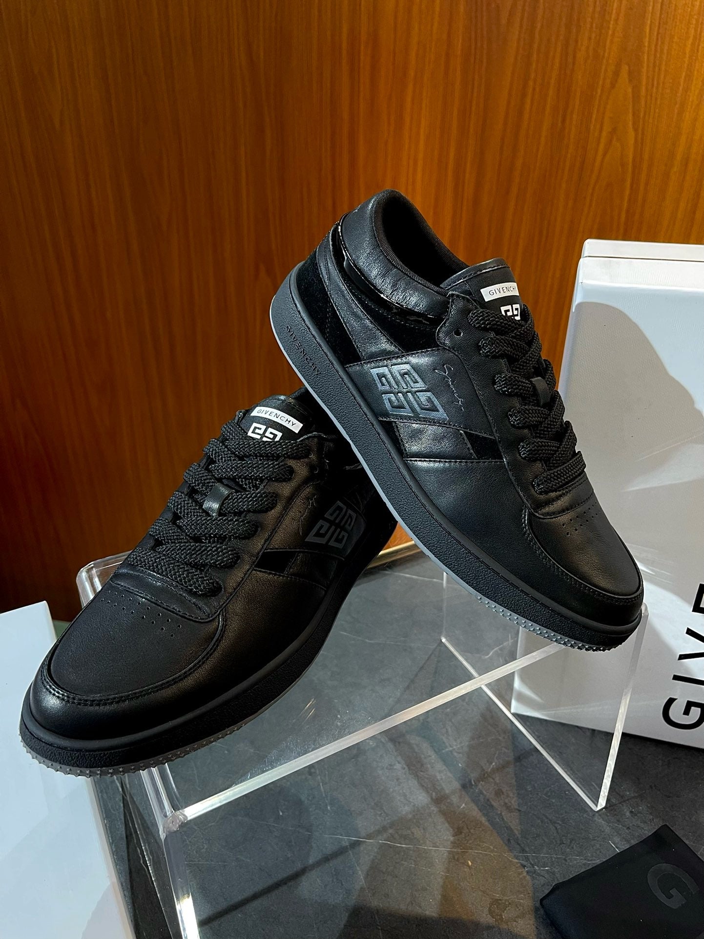 Black and White Shoes