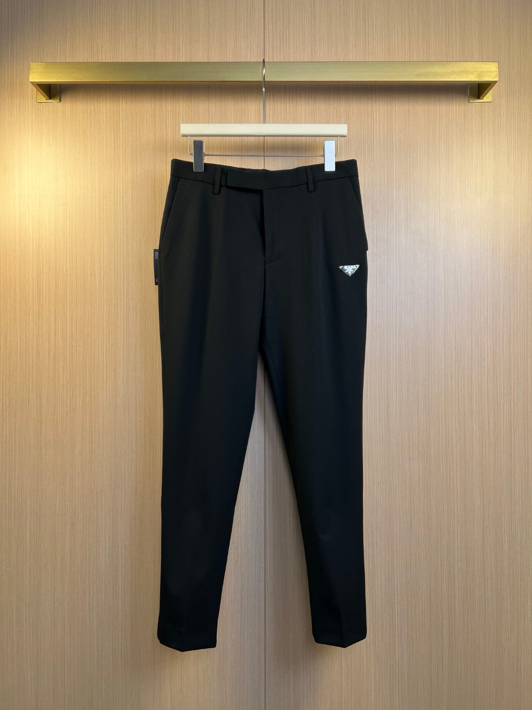 Black Jacket and Pant Suit