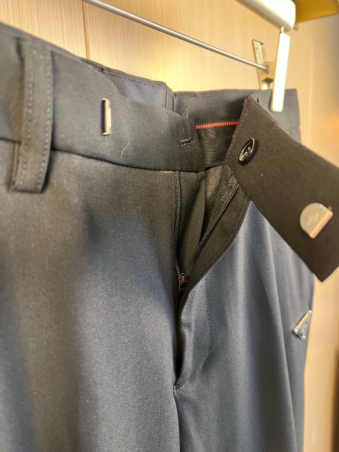 Black Jacket and Pant Suit