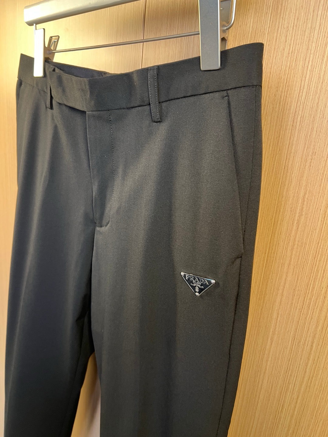 Black Jacket and Pant Suit