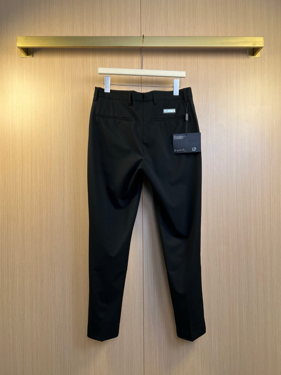 Black Jacket and Pant Suit