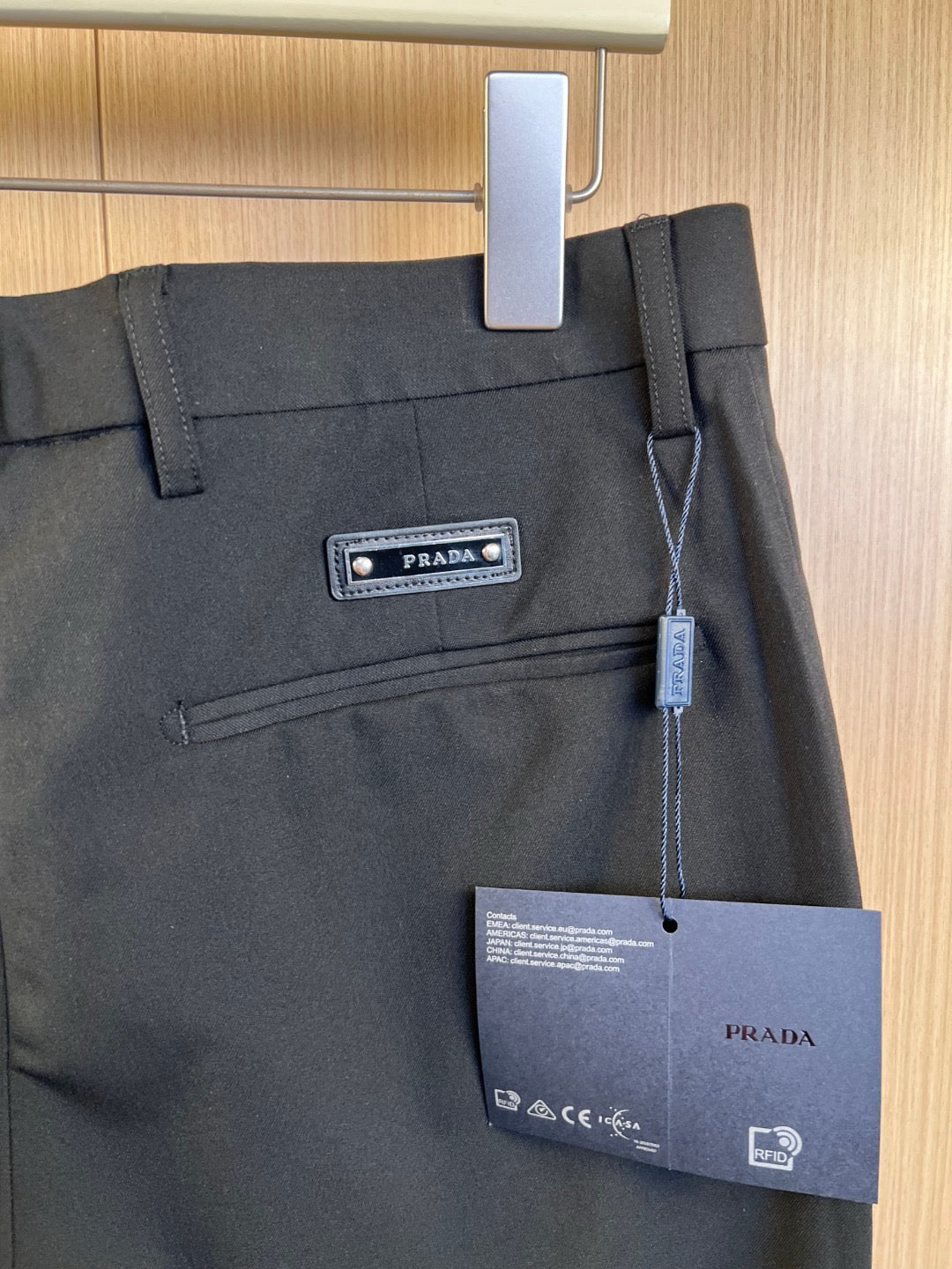 Black Jacket and Pant Suit