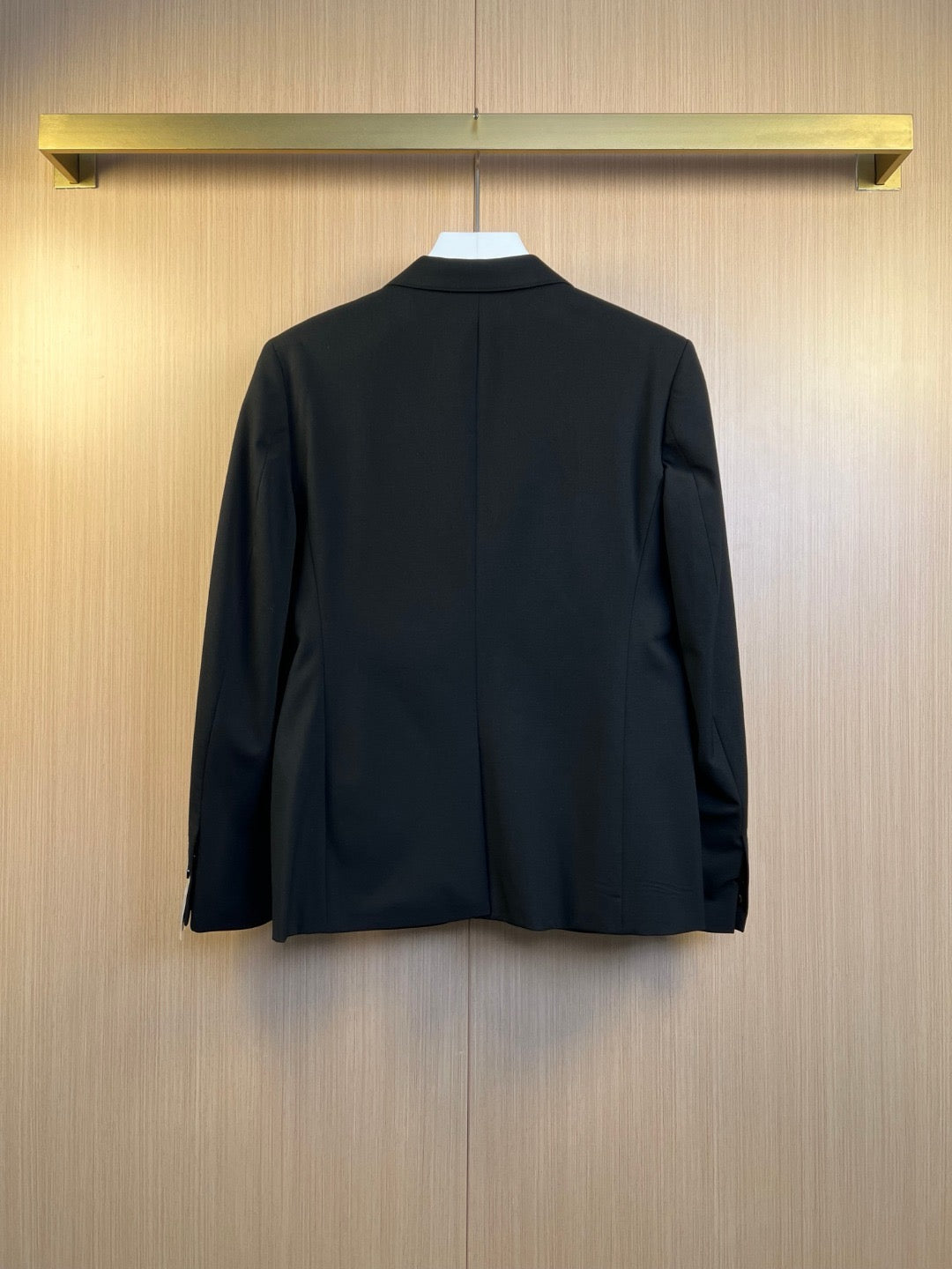 Black Jacket and Pant Suit