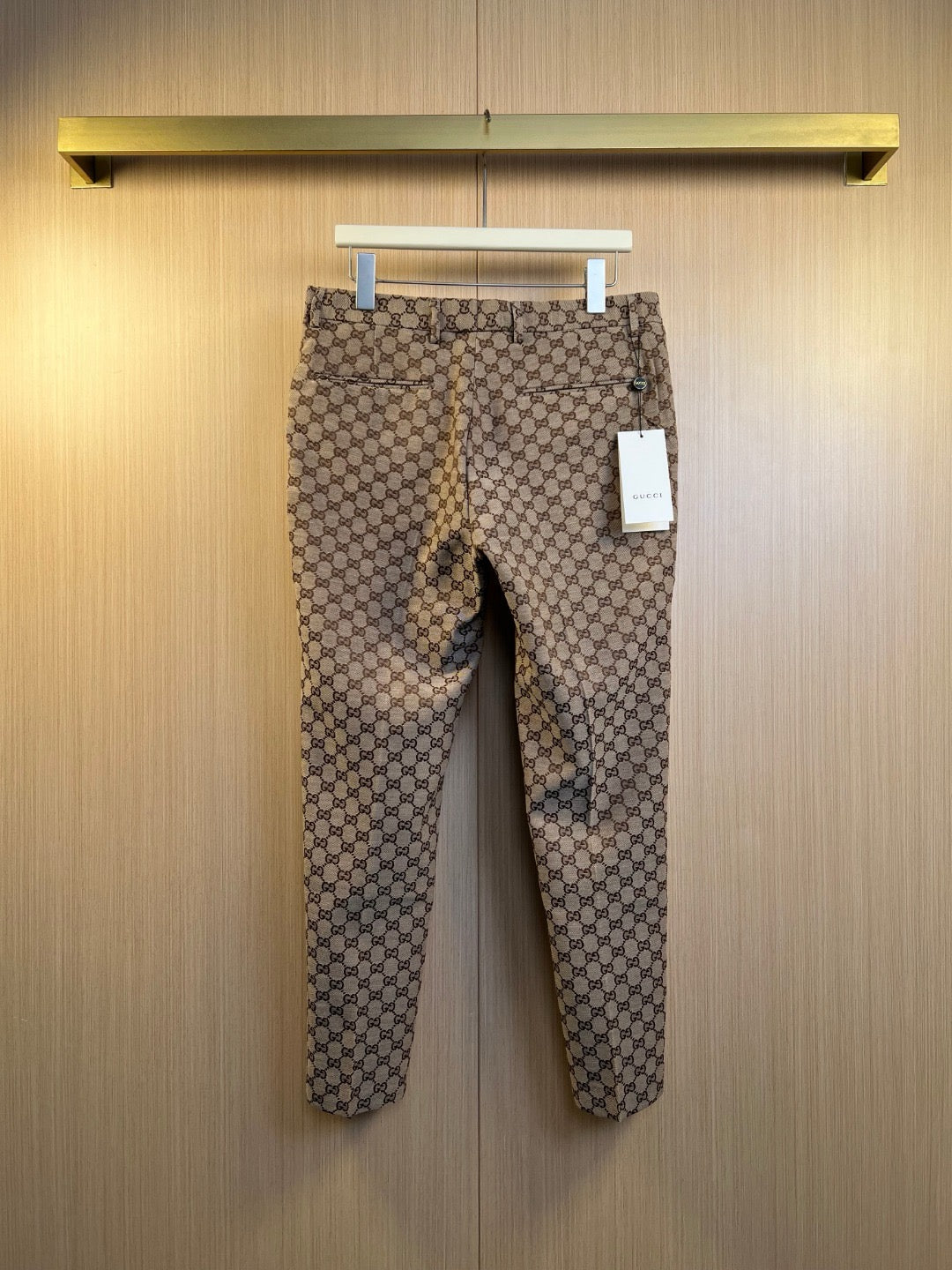 Khaki Jacket and Pant Suit