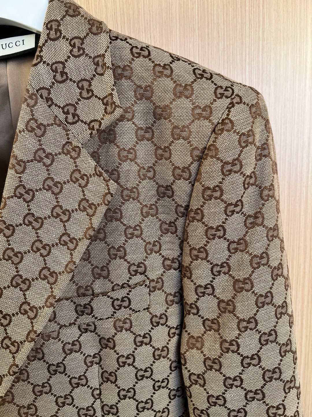 Khaki Jacket and Pant Suit