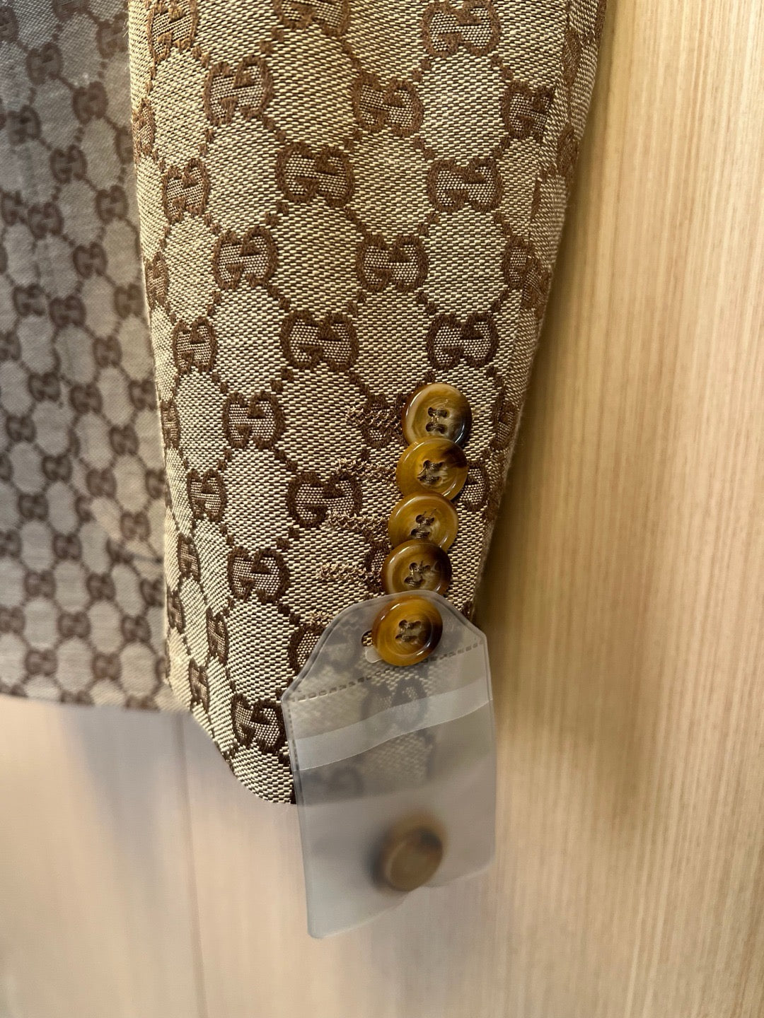 Khaki Jacket and Pant Suit