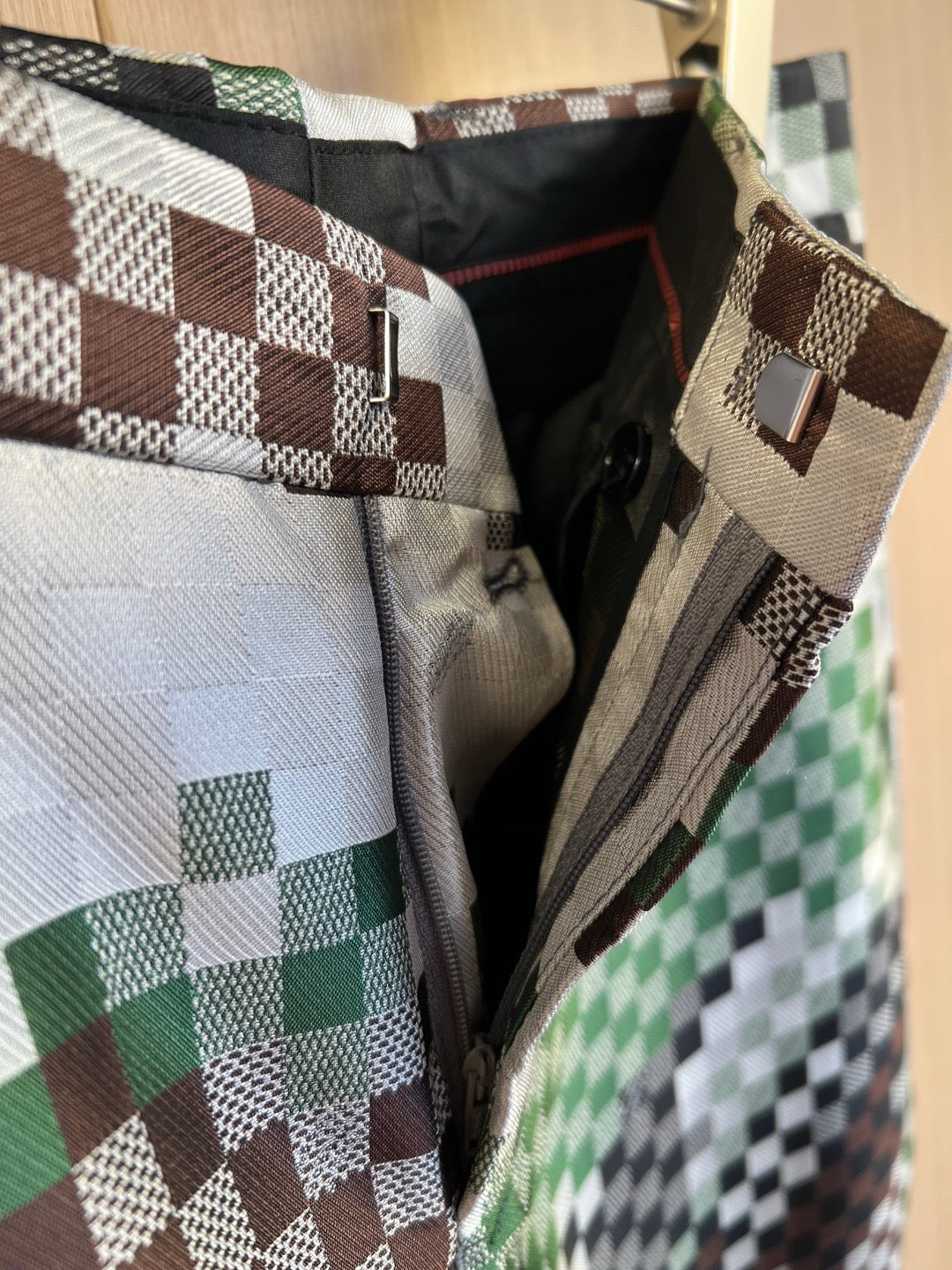 Multi-Colors Jacket and Pant Suit