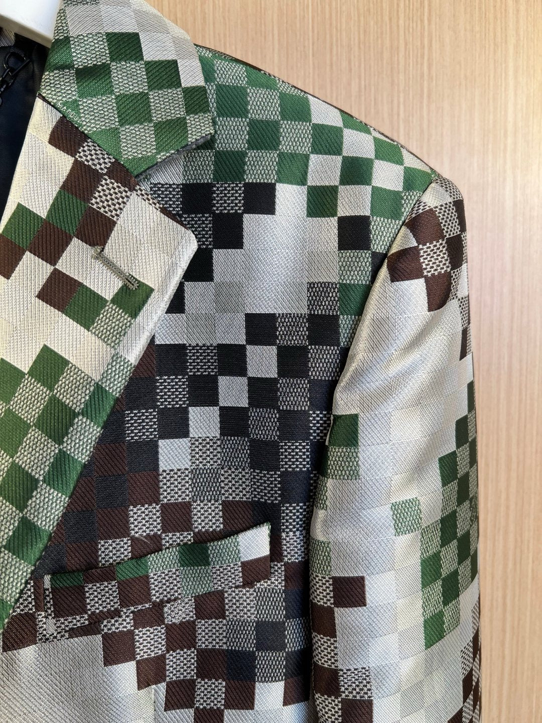 Multi-Colors Jacket and Pant Suit