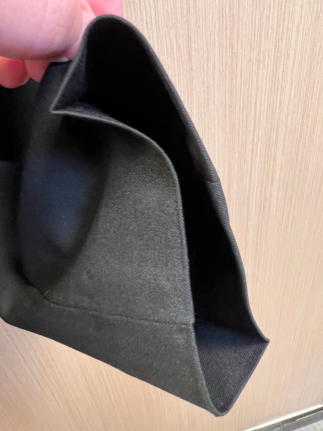 Black Jacket and Pant Suit