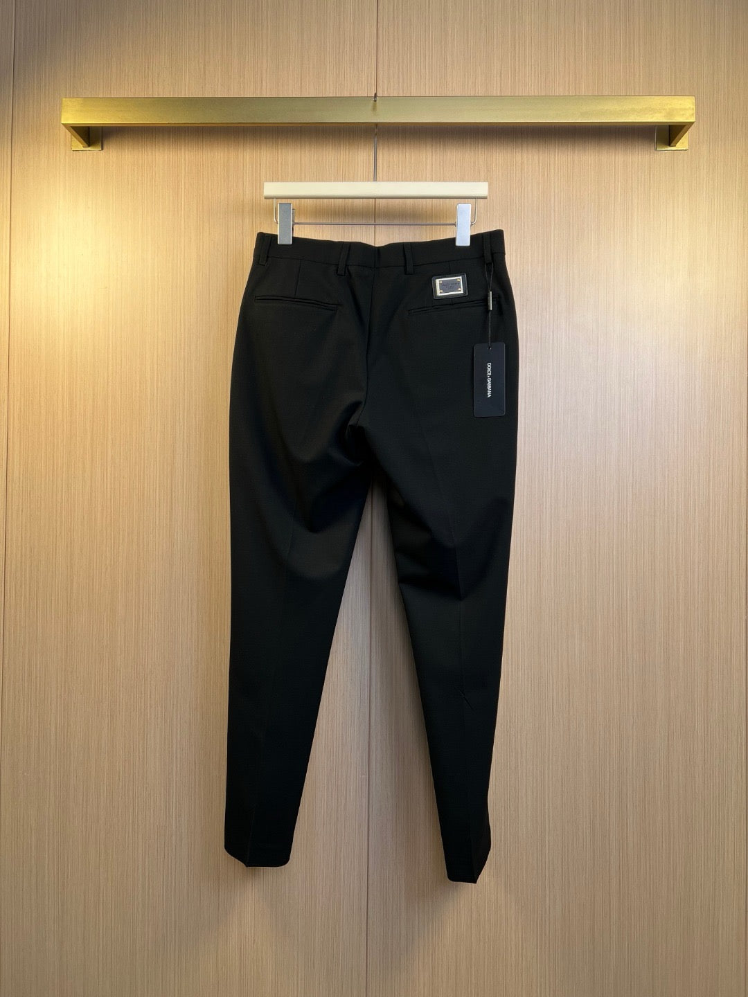 Black Jacket and Pant Suit