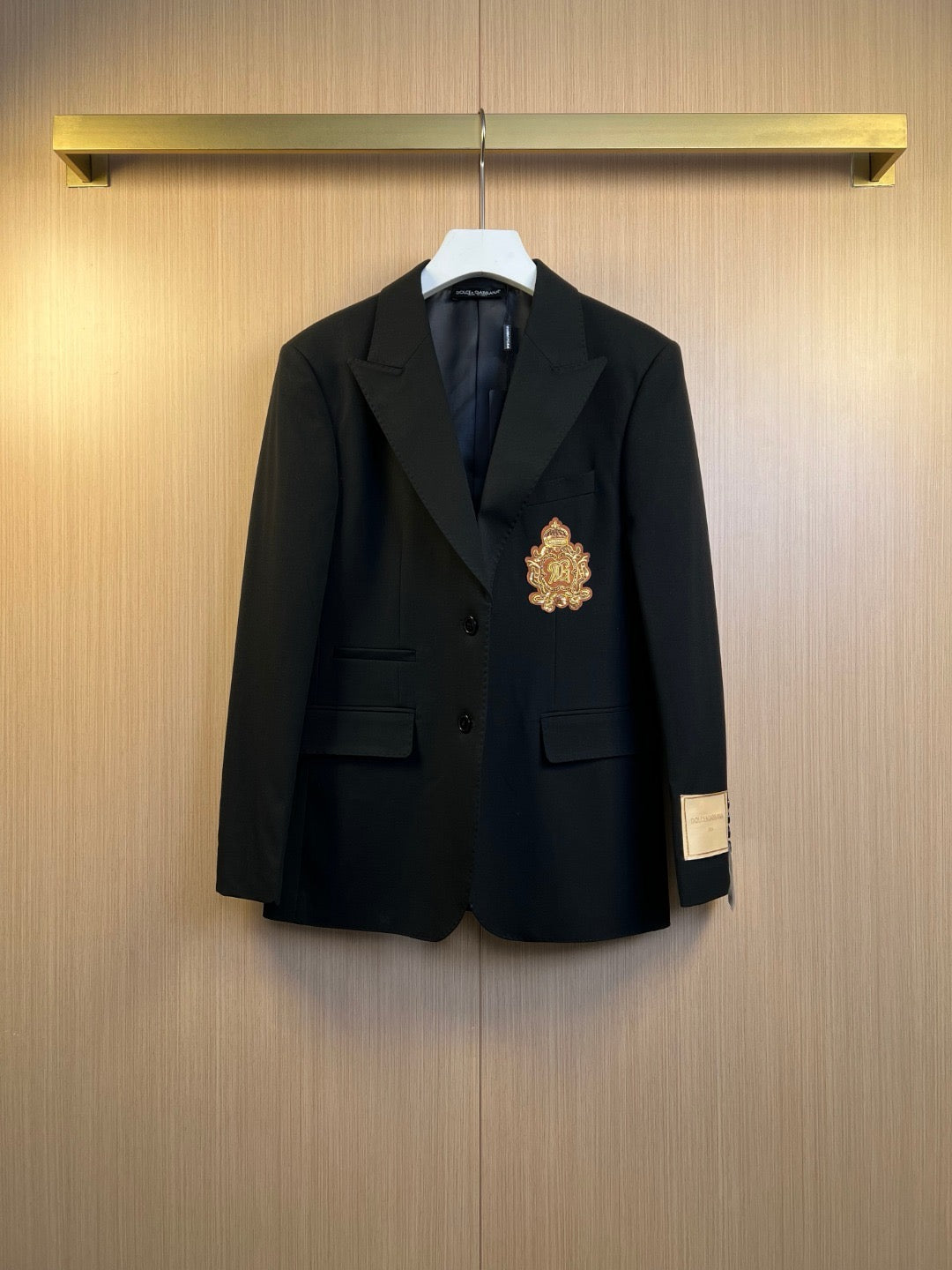 Black Jacket and Pant Suit