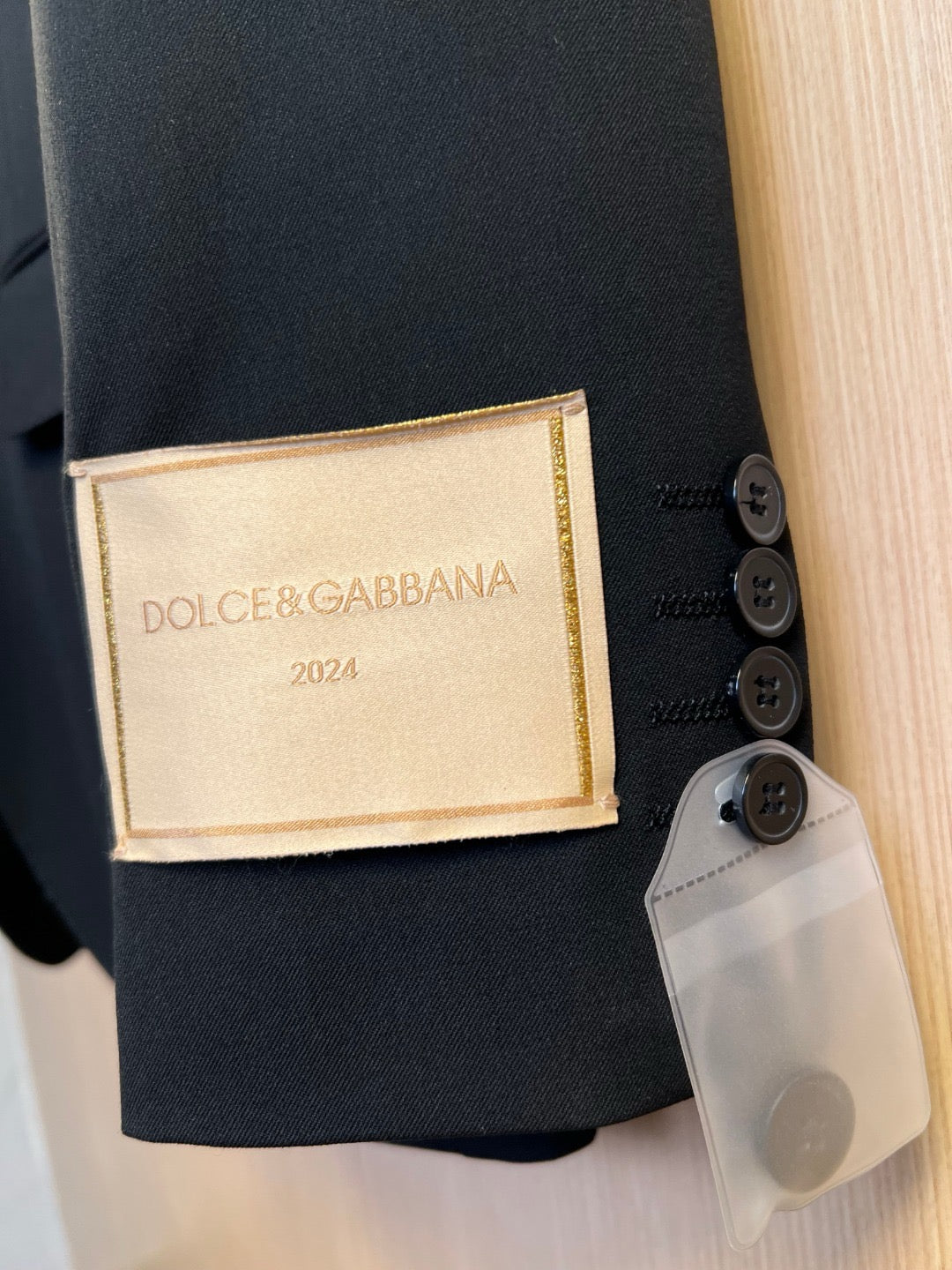 Black Jacket and Pant Suit