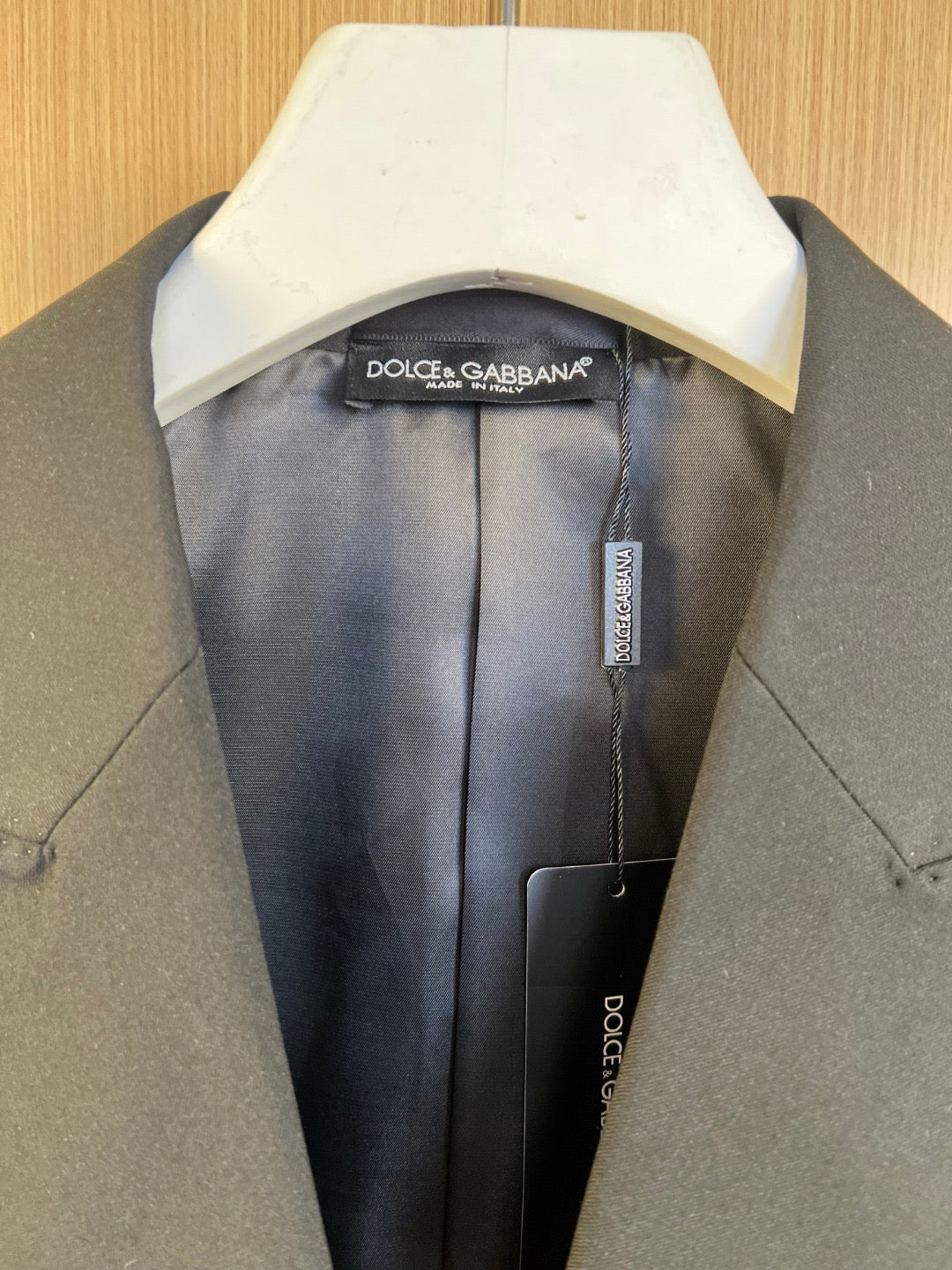 Black Jacket and Pant Suit
