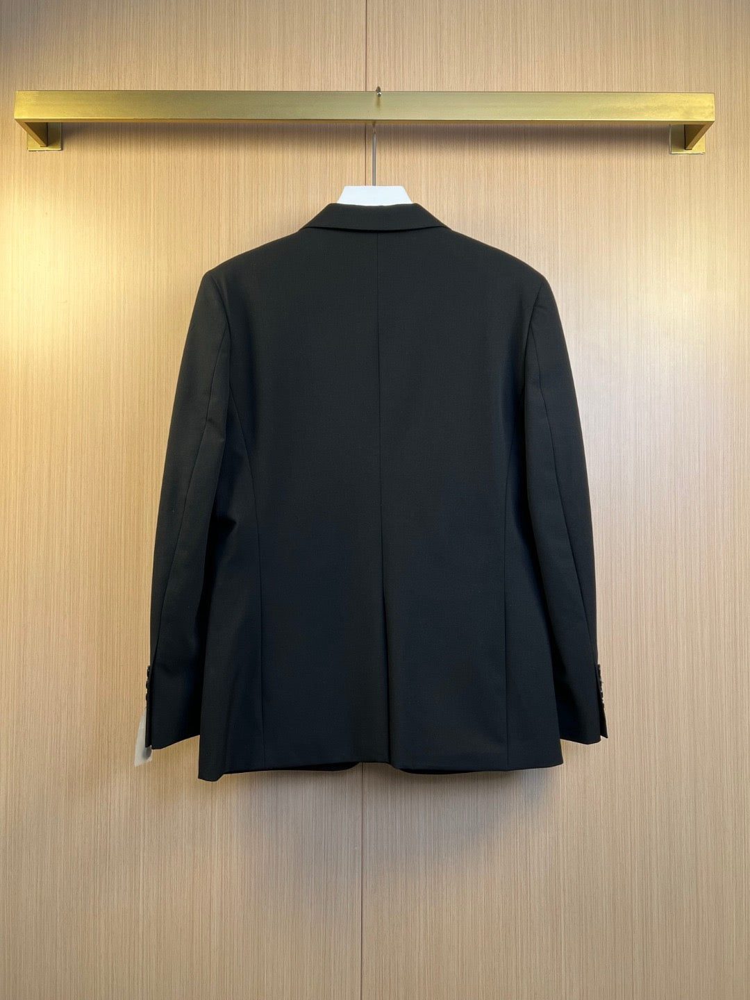 Black Jacket and Pant Suit