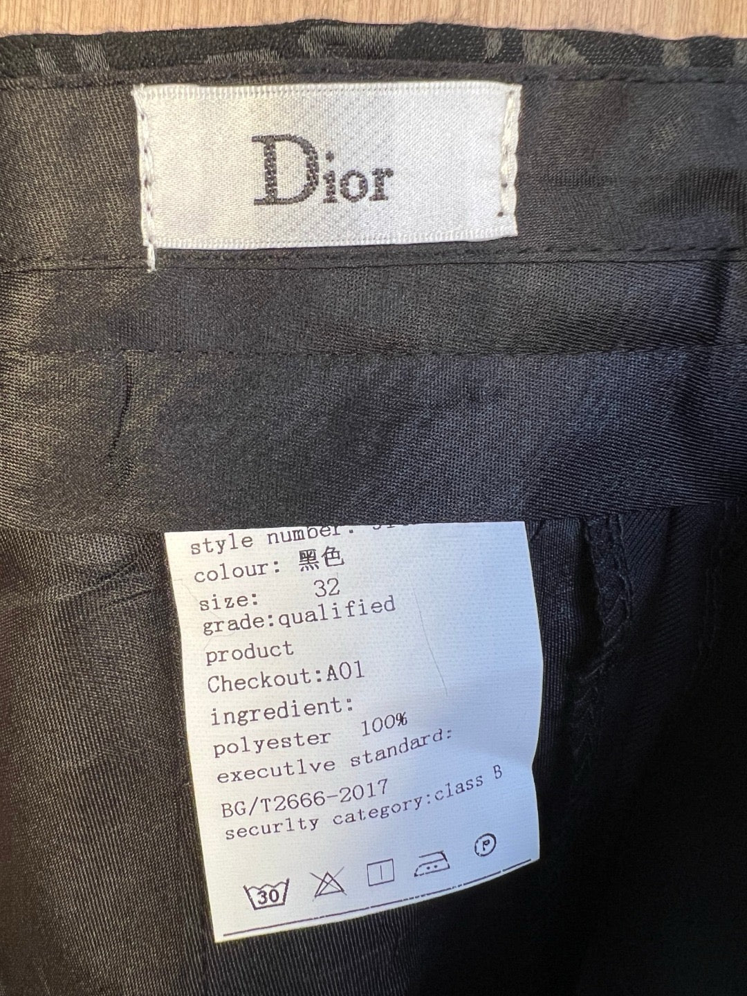 Black Jacket and Pant Suit