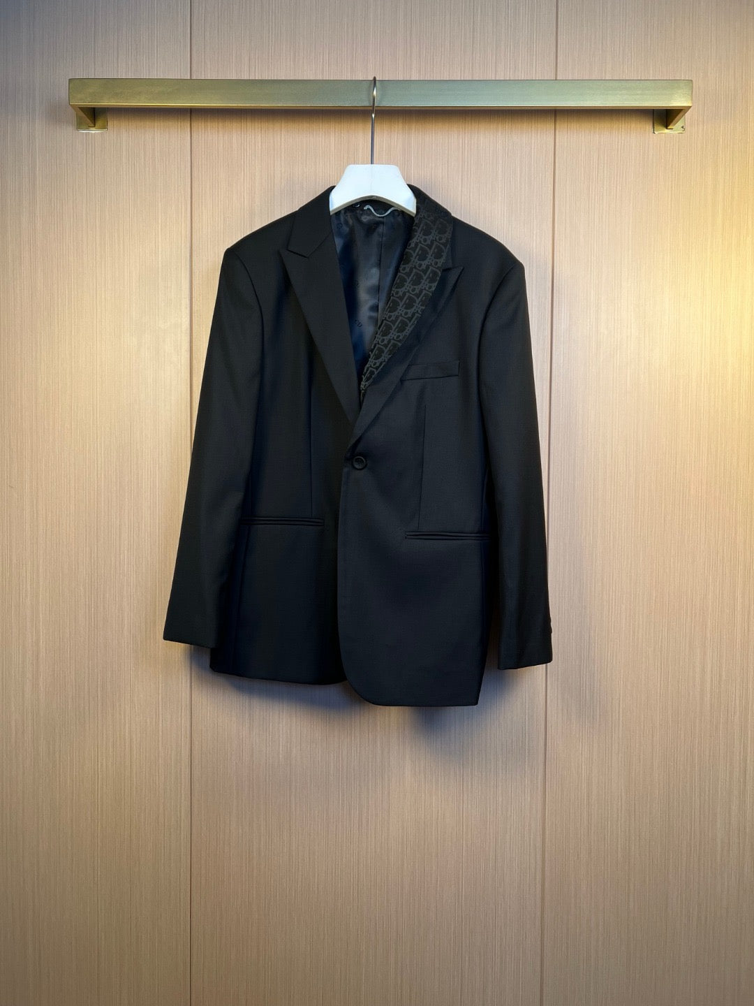 Black Jacket and Pant Suit