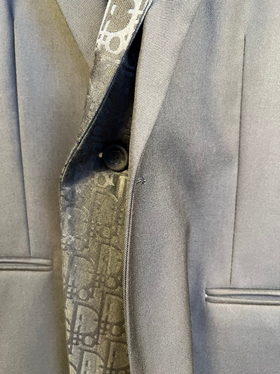 Black Jacket and Pant Suit