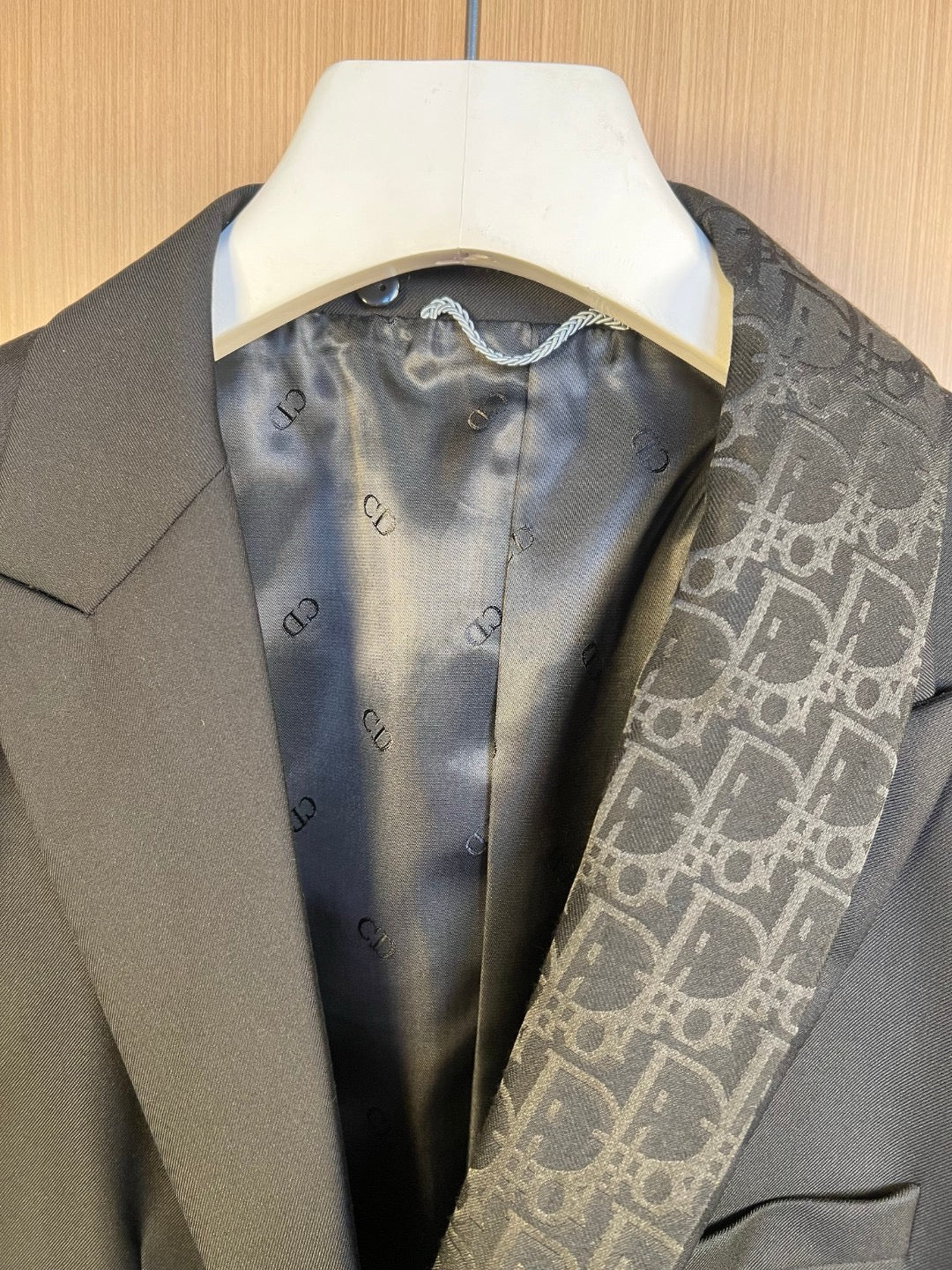 Black Jacket and Pant Suit