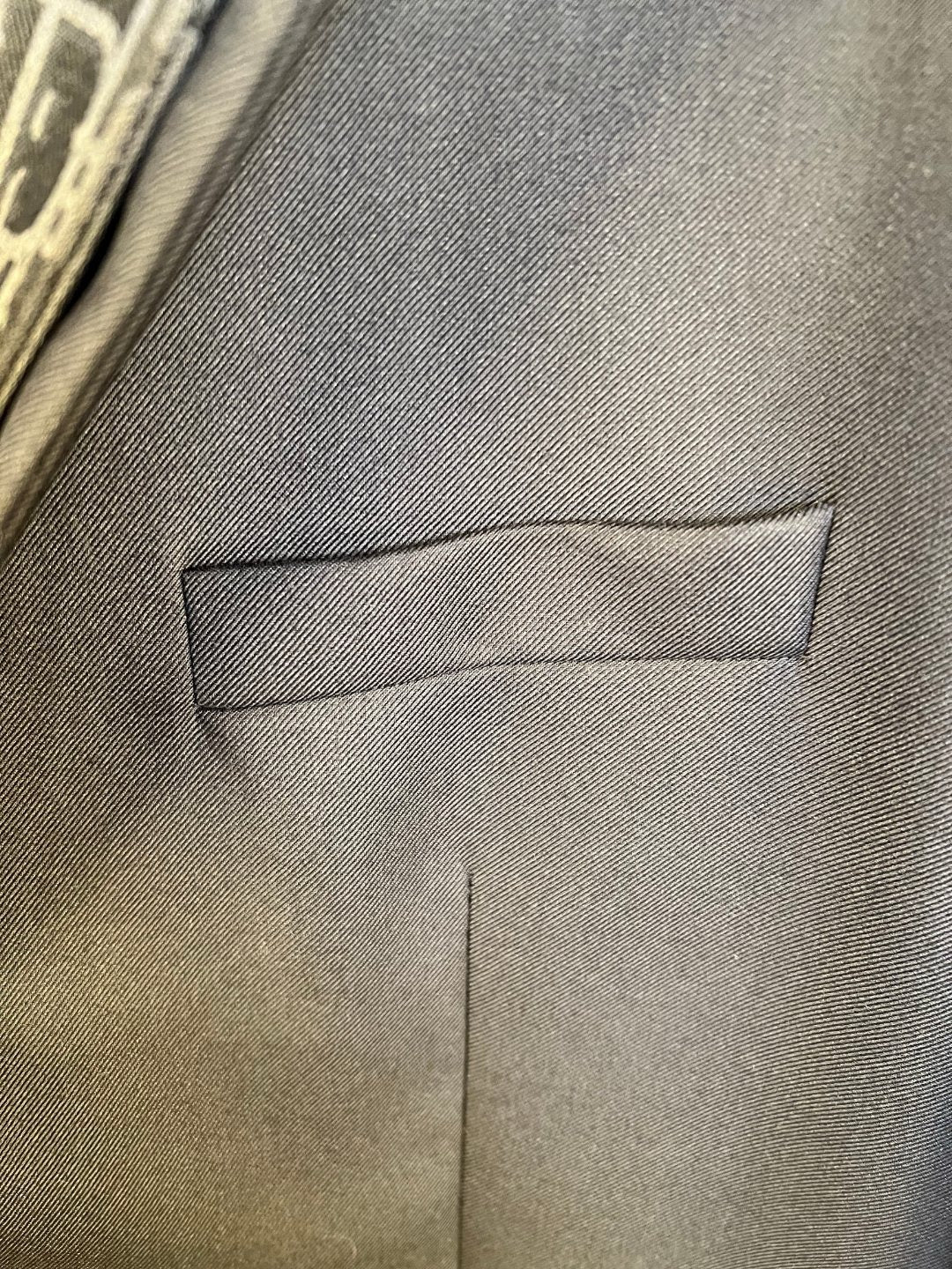 Black Jacket and Pant Suit