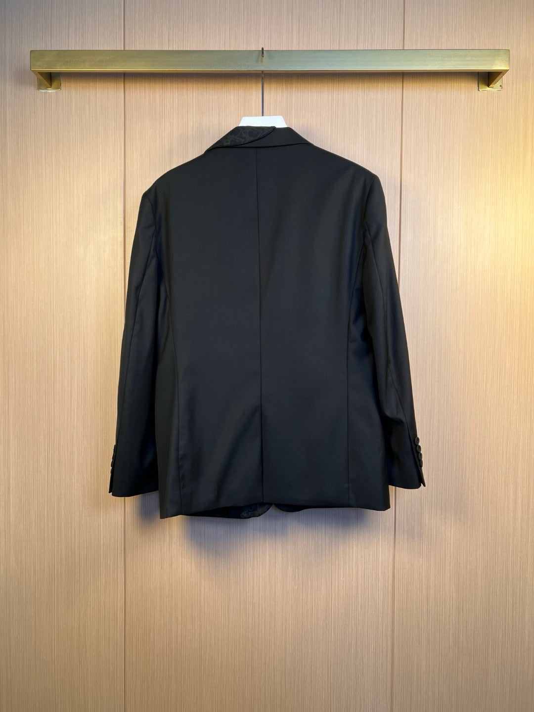 Black Jacket and Pant Suit