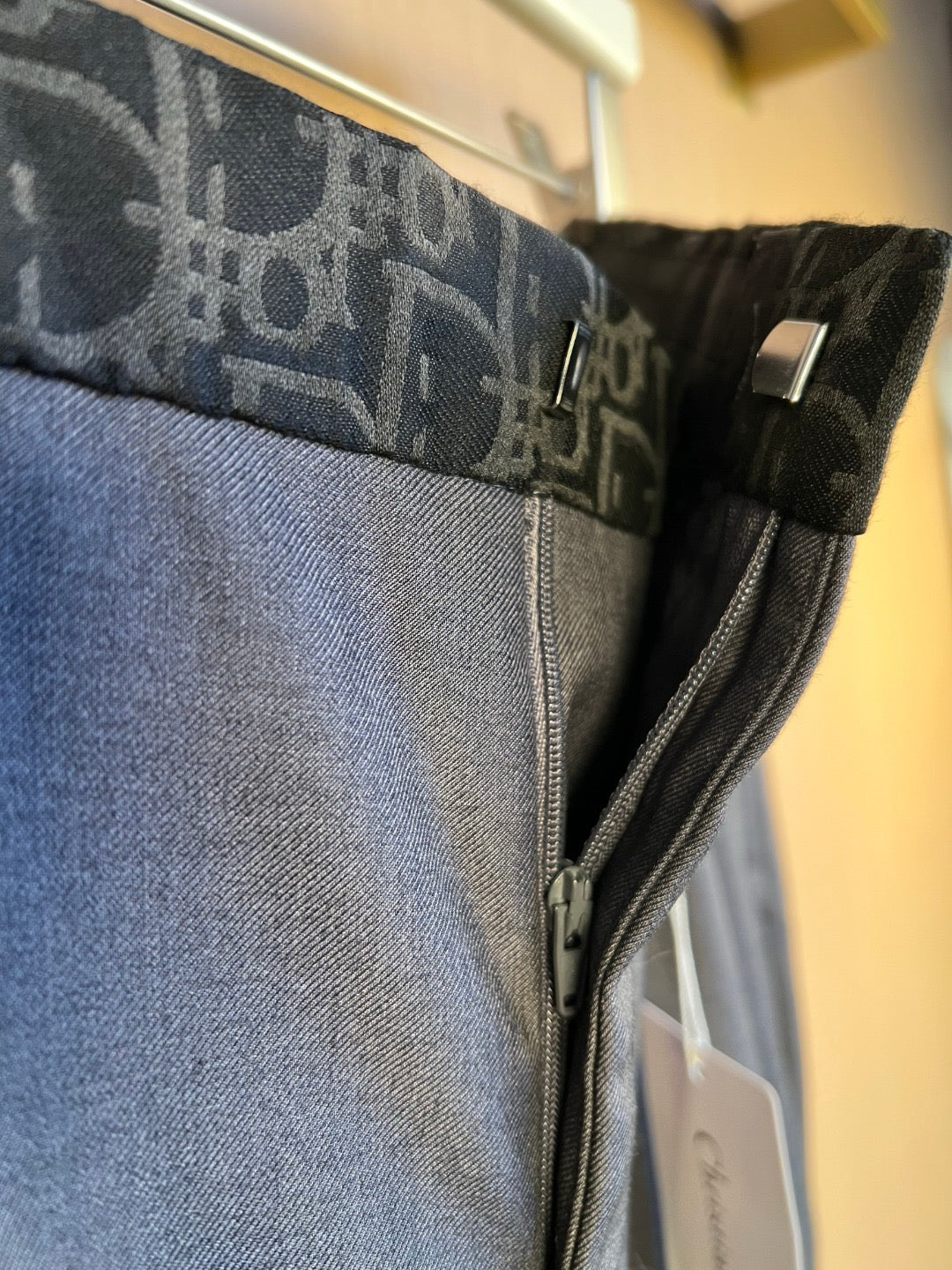 Black Jacket and Pant Suit