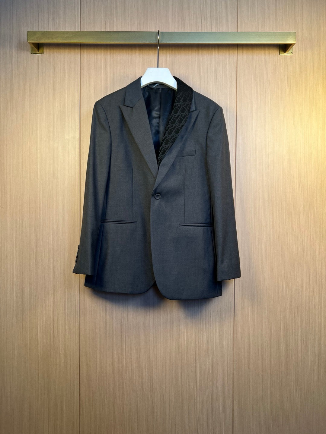 Black Jacket and Pant Suit