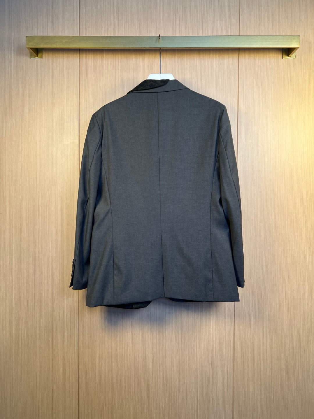 Black Jacket and Pant Suit