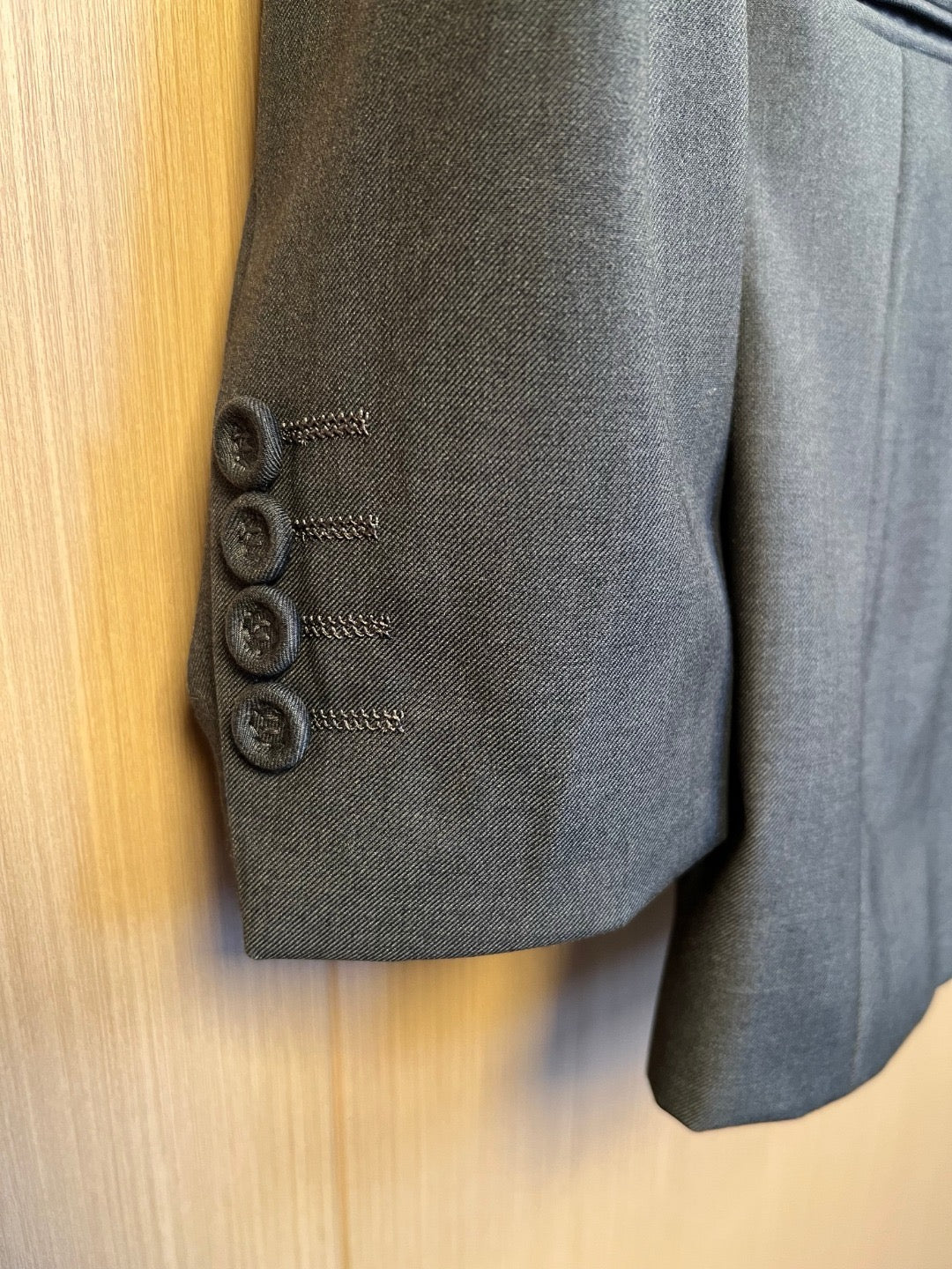 Black Jacket and Pant Suit