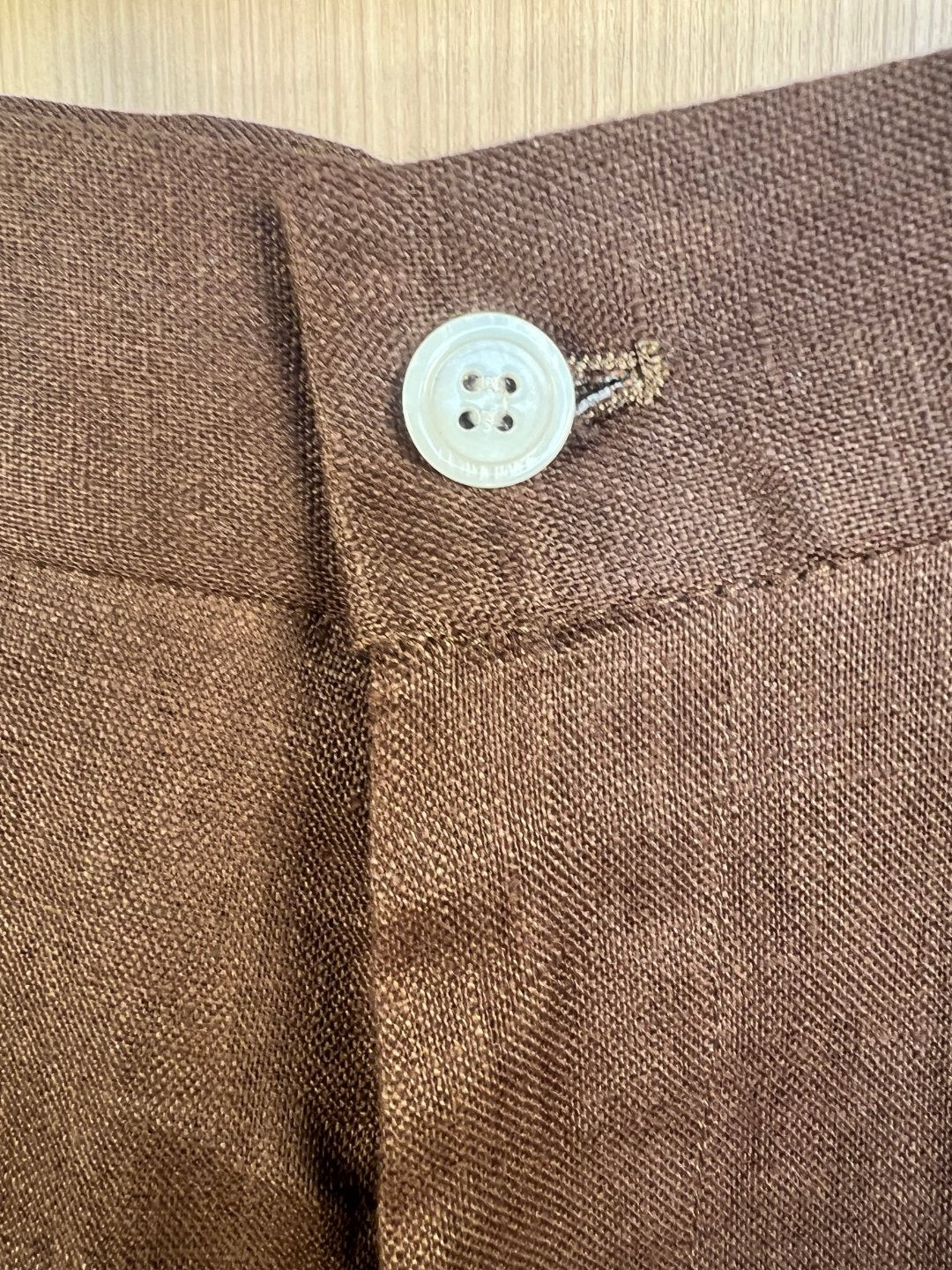 Brown Jacket and Pant Suit