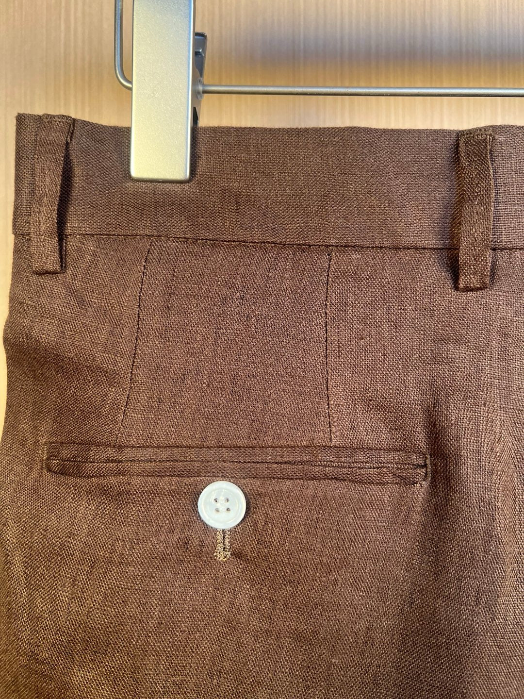 Brown Jacket and Pant Suit