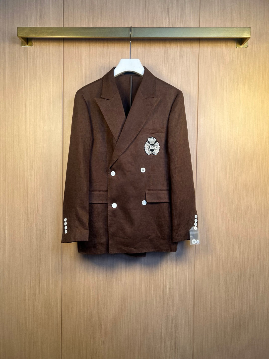 Brown Jacket and Pant Suit