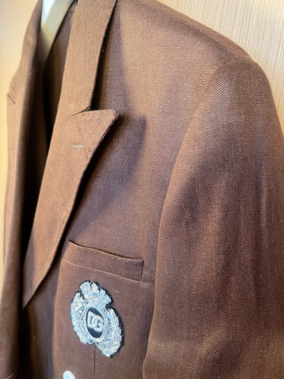 Brown Jacket and Pant Suit