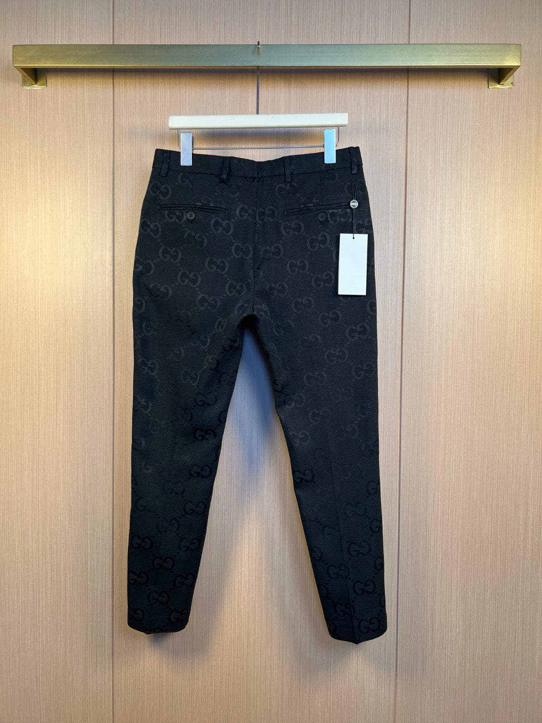 Black Jacket and Pant Suit