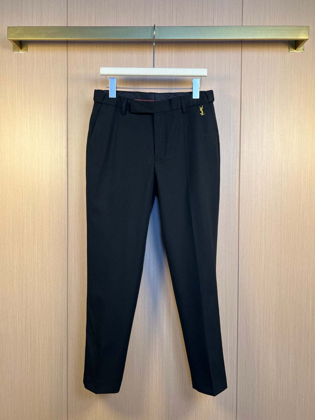 Black Jacket and Pant Suit