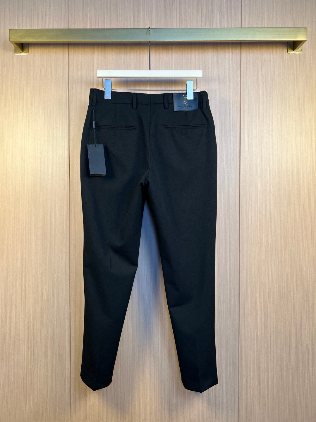 Black Jacket and Pant Suit