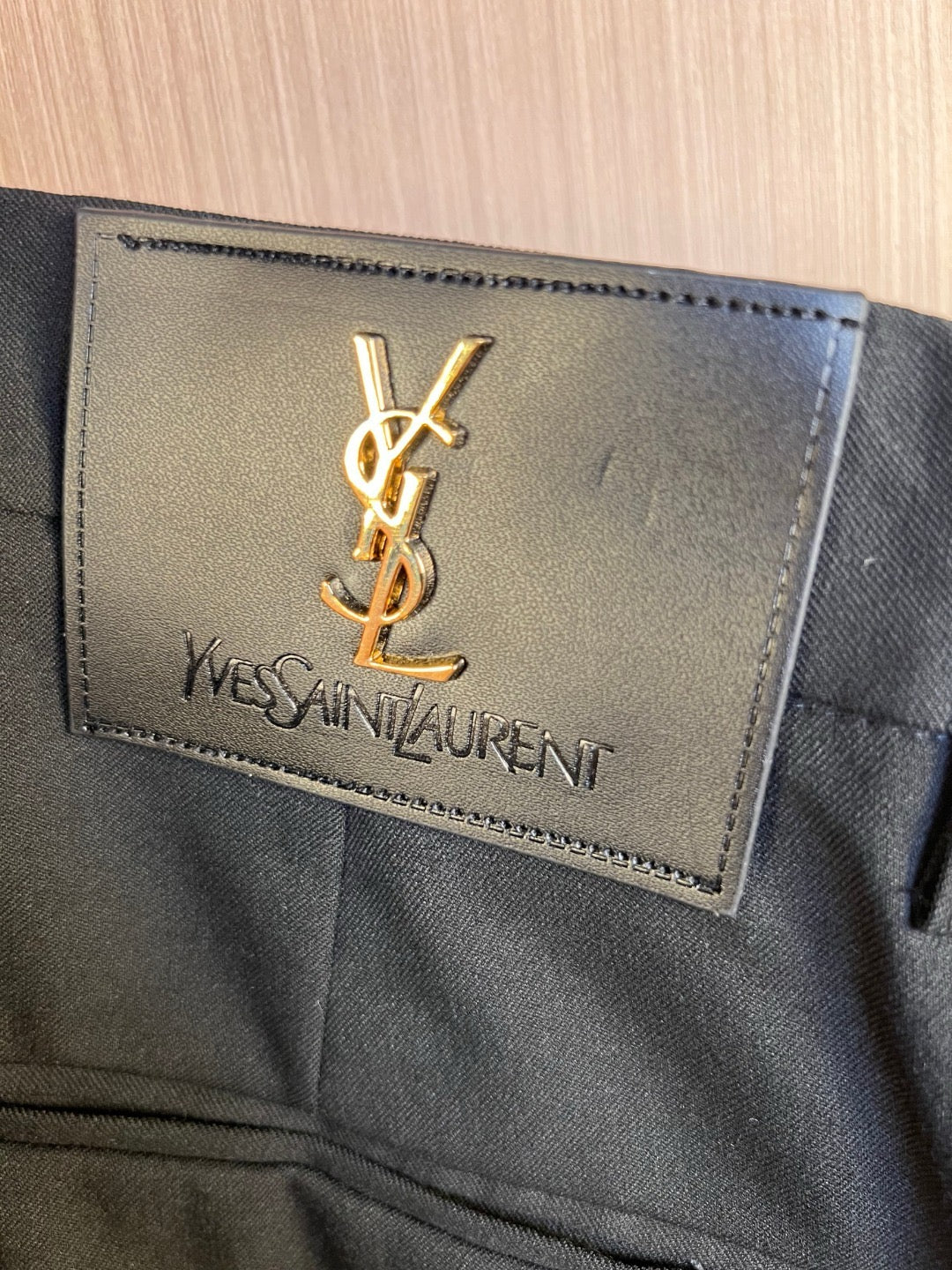 Black Jacket and Pant Suit