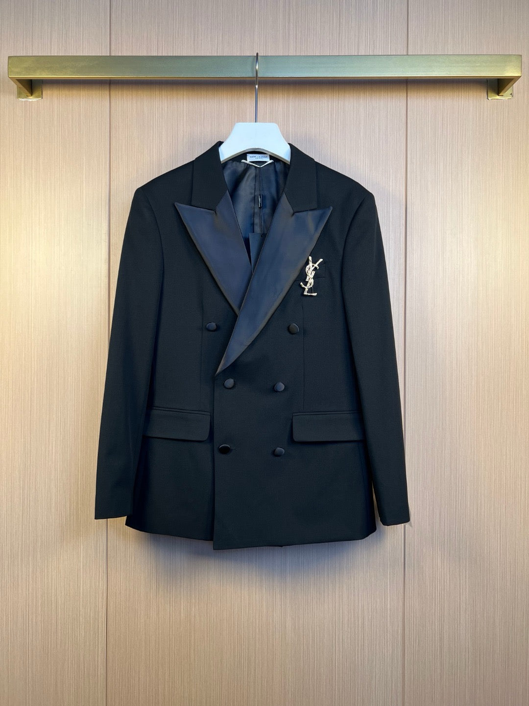 Black Jacket and Pant Suit