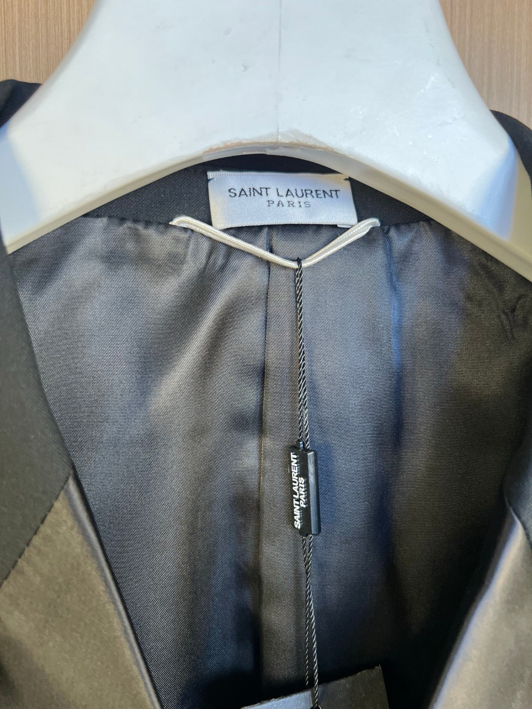 Black Jacket and Pant Suit