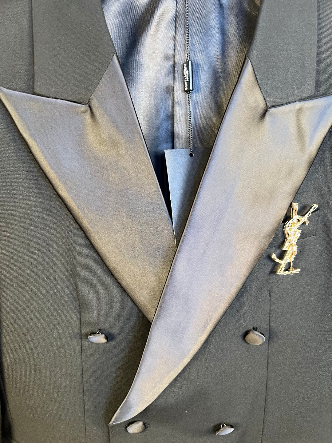 Black Jacket and Pant Suit