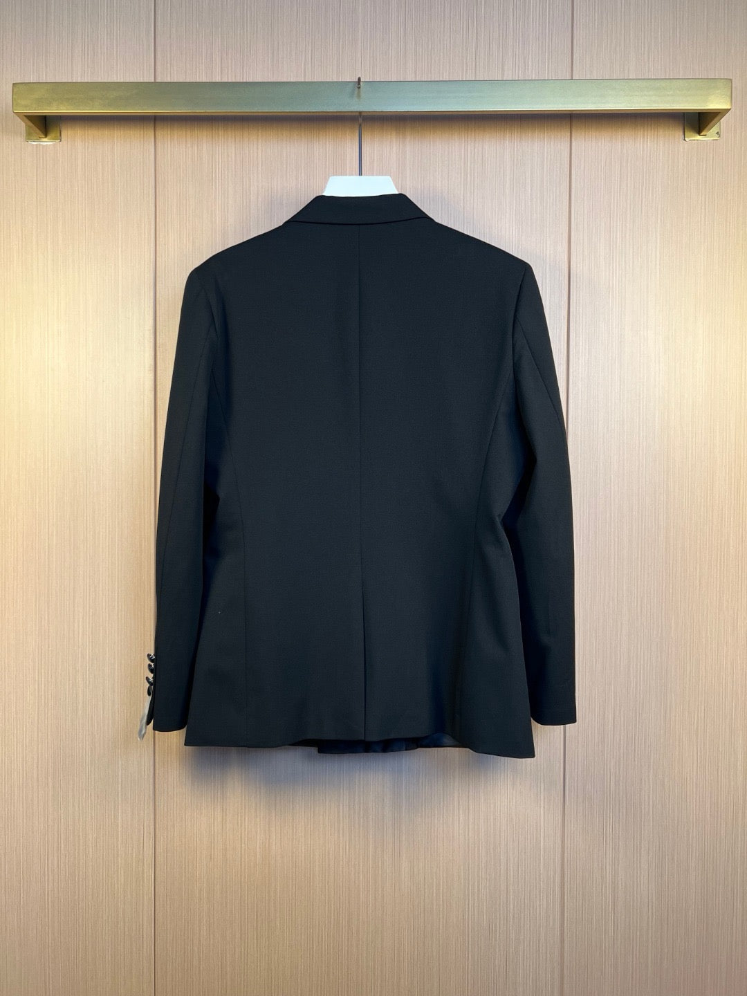 Black Jacket and Pant Suit