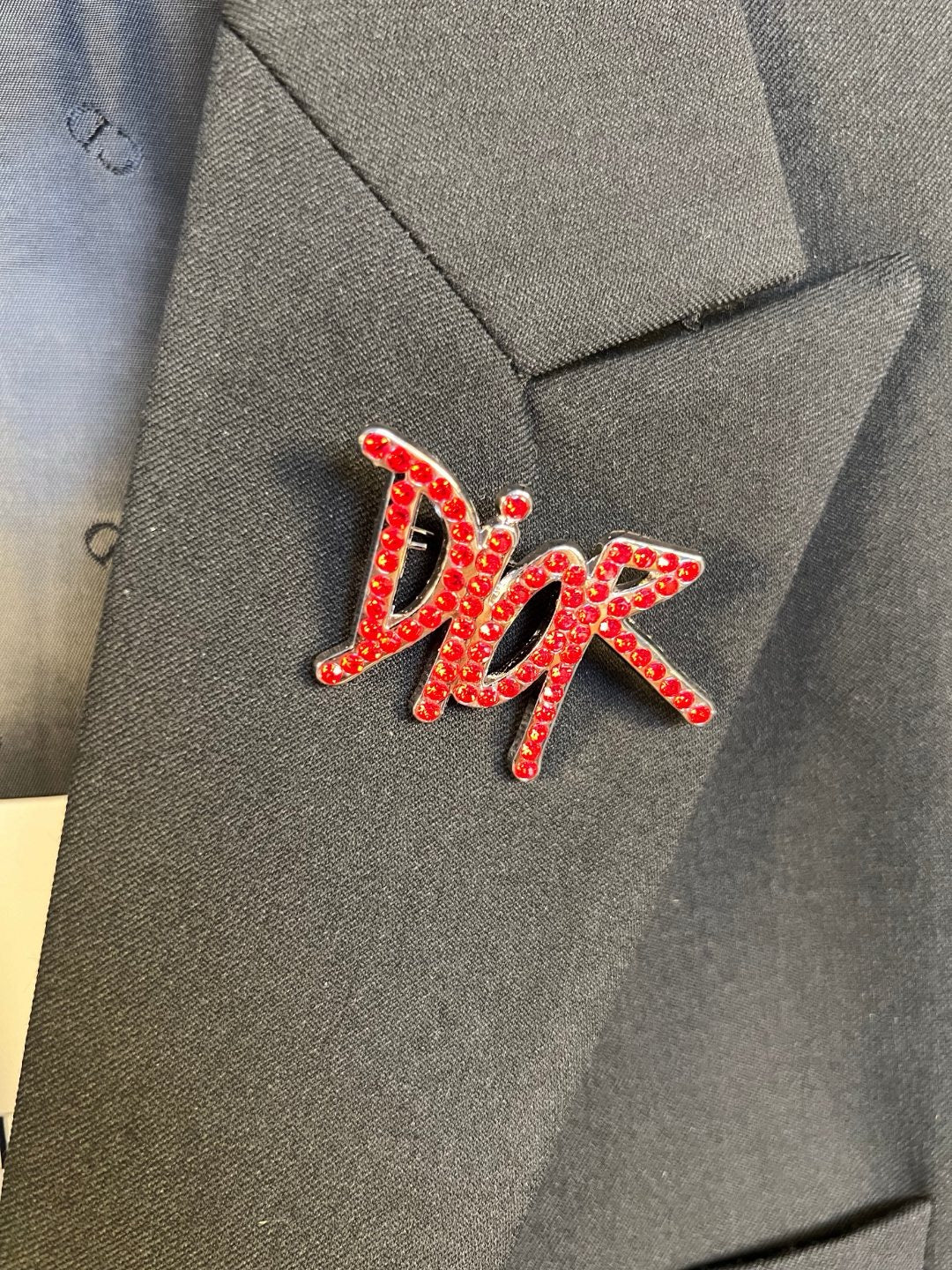 Black Jacket and Pant Suit