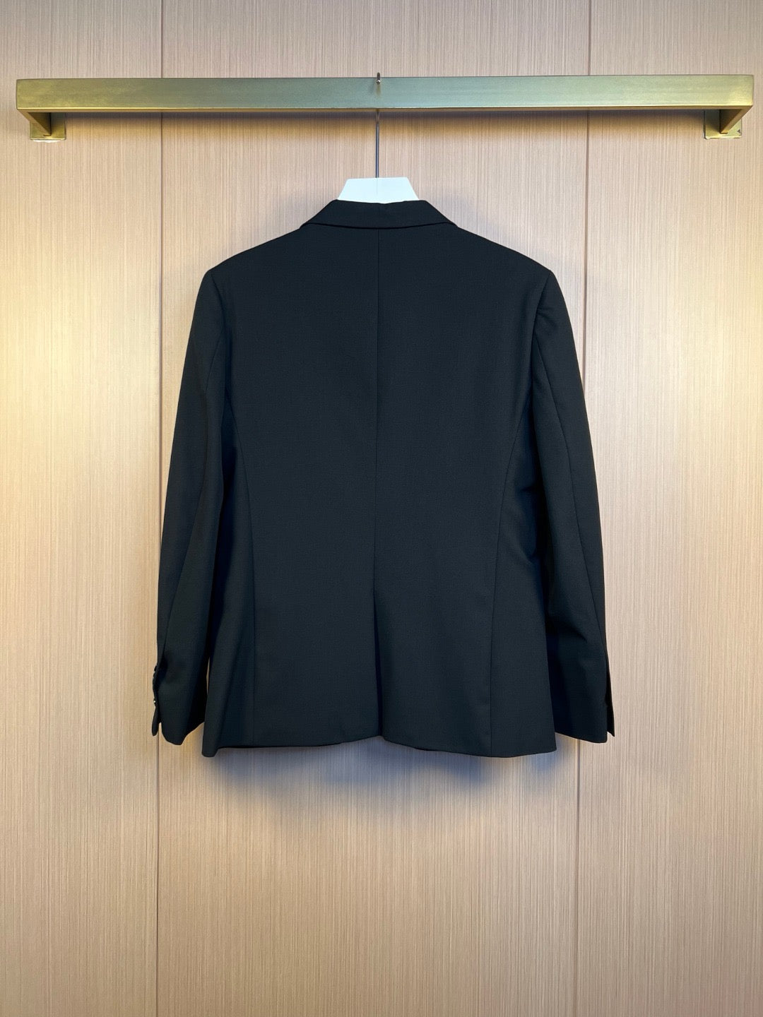 Black Jacket and Pant Suit