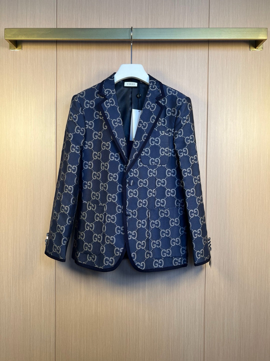 Dark Blue Jacket and Pant Suit - FashionHype.xyz