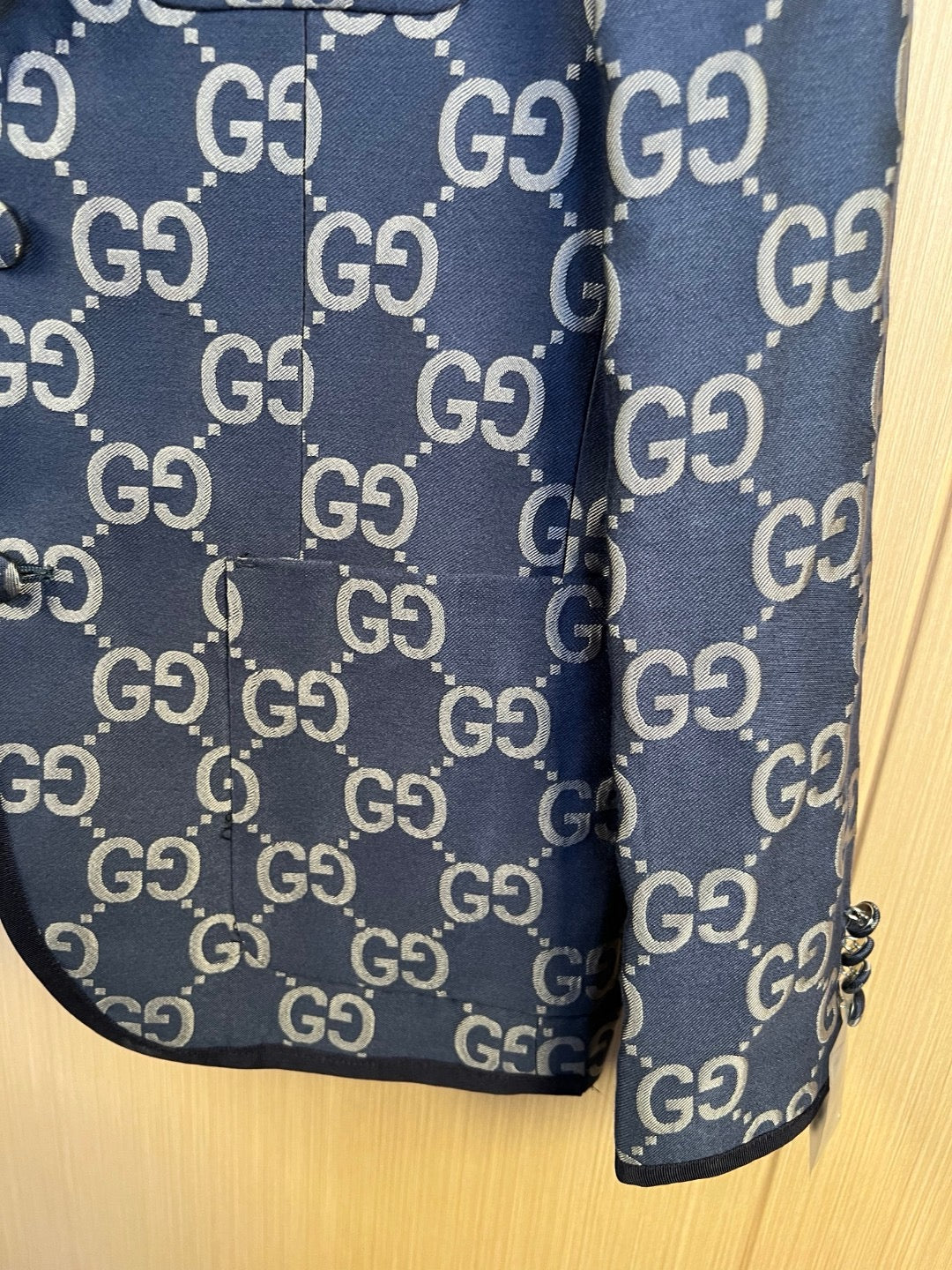 Dark Blue Jacket and Pant Suit